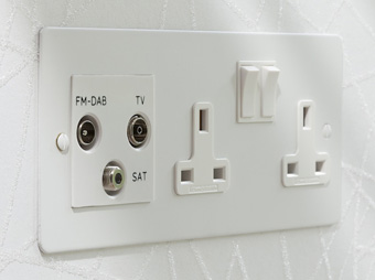 Despoke Audio Visual Sockets and Switches